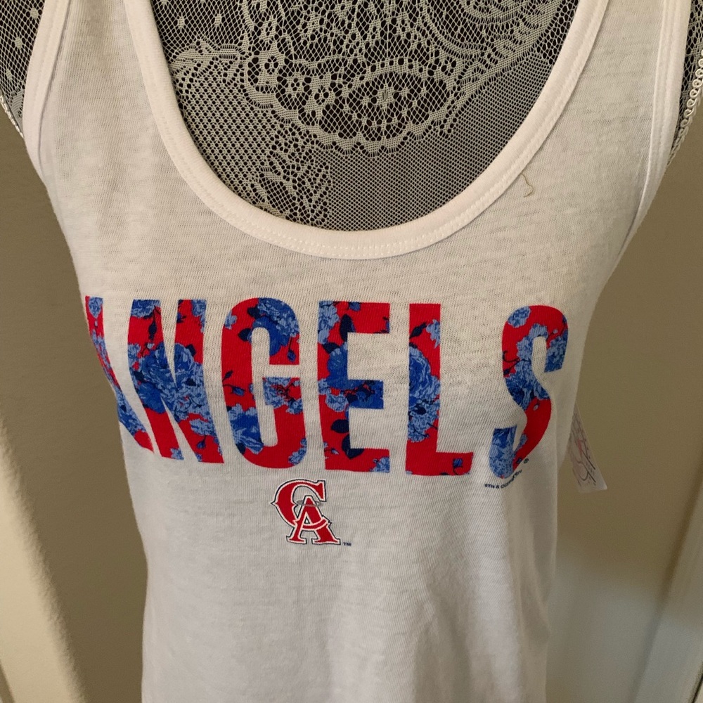 NWT New Era MLB CA Angels tank - Picture 2 of 5
